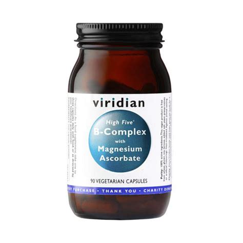 Viridian High Five B Complex With Mag Ascorbate 90 Capsules Salafi Bookstore Uk