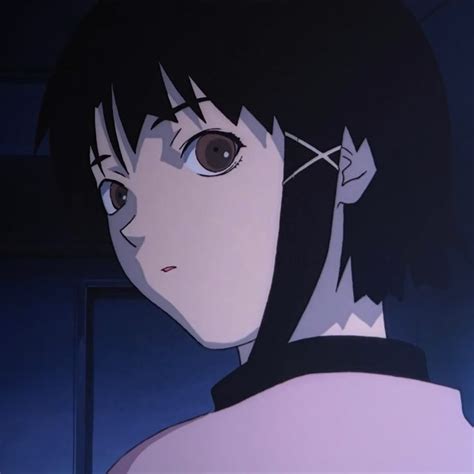 Pin De Marlene En Lain Anime Lain Iwakura Iconos