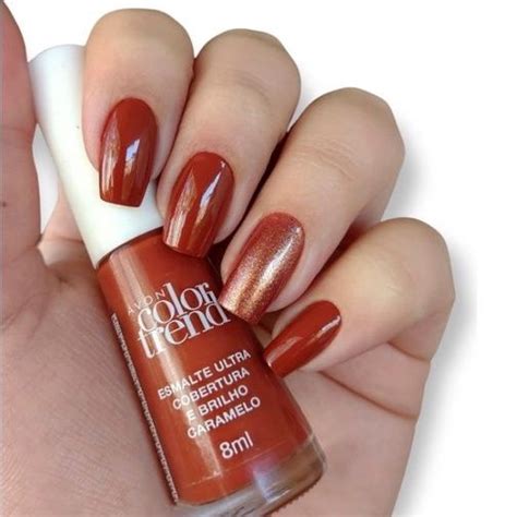 Esmalte Color Trend Ultra Cobertura E Brilho Caramelo Shopee Brasil