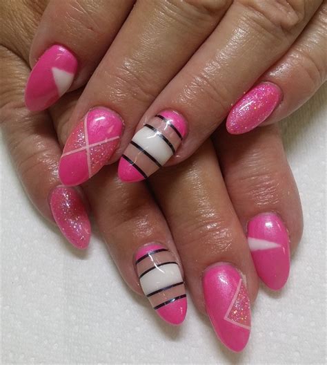 Pink Tiger Nails Omaha Ne Nail Tiger Pink Stripes Samples Makeup Nail