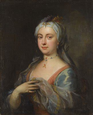 Portrait Of Lady Mary Wortley Montagu