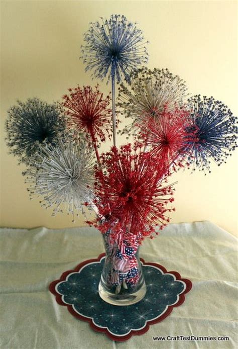 15 Festive Diy Table Centerpiece For 4th Of July With Lots Of Tutorials