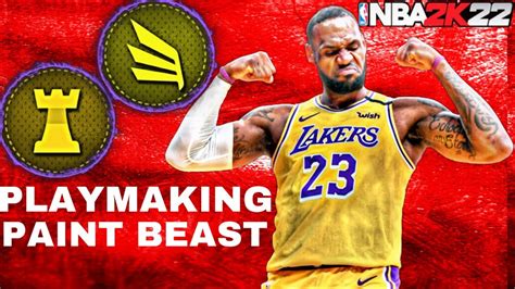 Best Playmaking Paint Beast Build On Nba K Next Gen Best Power