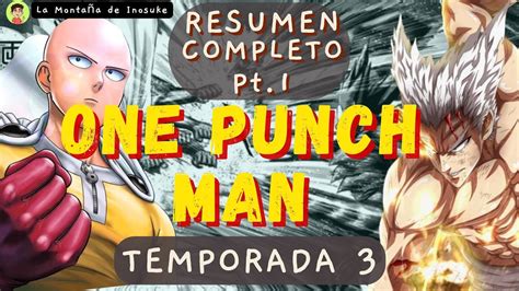 One Punch Man TEMPORADA 3 Manga Narrado COMPLETO Pt 1 De 2