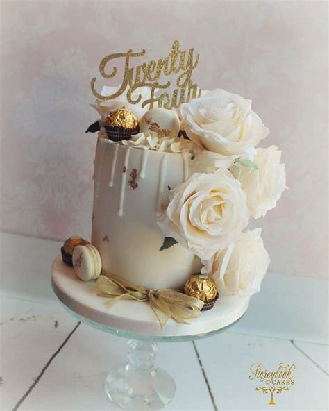 Pin By Janelle Holkema On Cake Inspiration Elegant Birthday Cakes