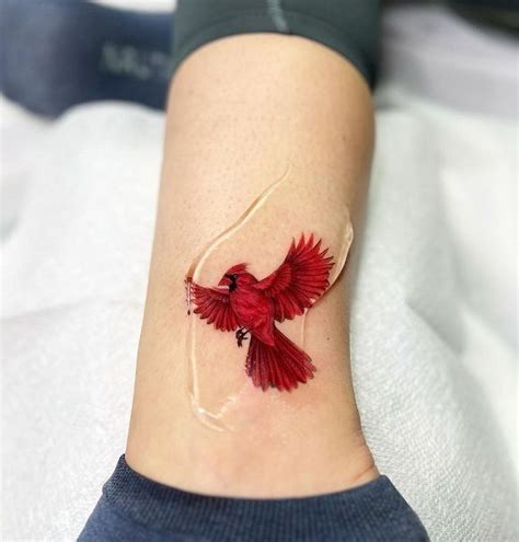 15 Cardinal Tattoo Designs To Symbolize Love And Hope Artofit