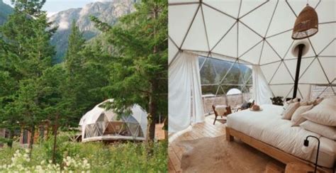 Glamping domes are the ultimate way to experience the BC wilderness ...