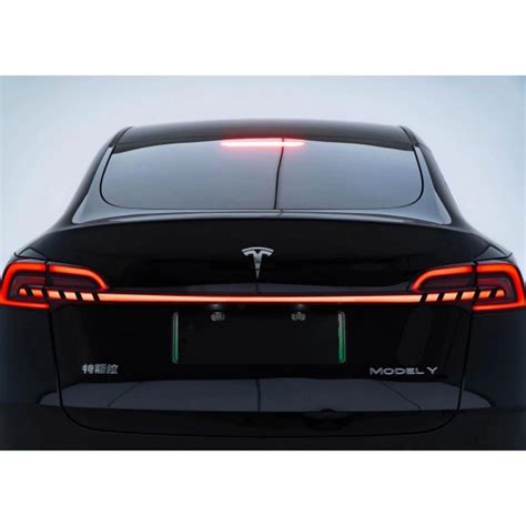 Replacement Tail Lights With LED Bar For Tesla Model And Model Y