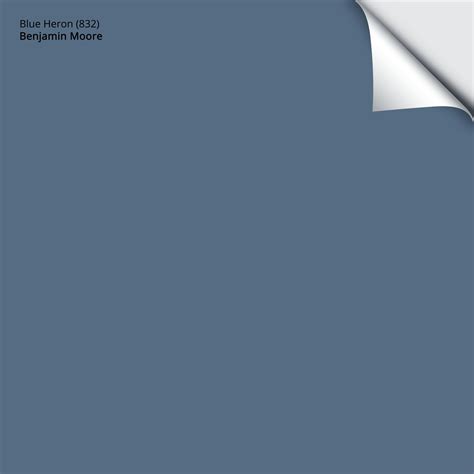 Blue Heron 832 Benjamin Moore Samplize Peel And Stick Paint