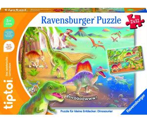 Ravensburger tiptoi Puzzle für kleine Entdecker Dinosaurier 00198