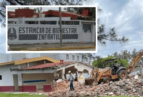 Inicia Demolici N De Estancia Infantil Del Issste En Boca Del R O