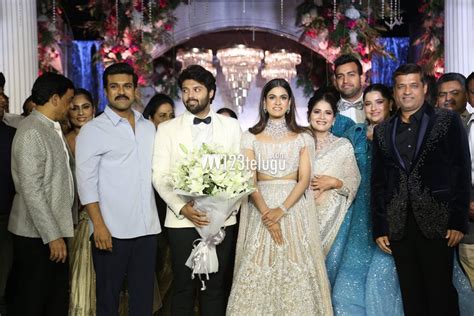 Dil Raju S Nephew Ashish Advitha S Wedding Reception