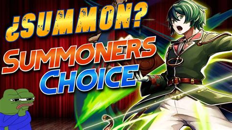 Deberías tirar en Summoners Choice Grand Summoners YouTube