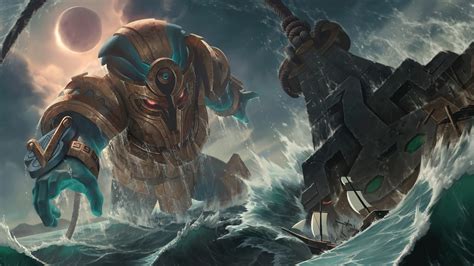 Worldbreaker Nautilus Runeterra Skin 4k Wallpaper Download Free 4k