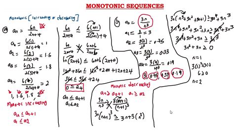 Monotonic Sequences Calculus 2 YouTube