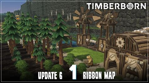 Starting On A New Looong Custom Map In Hard Mode Timberborn Update