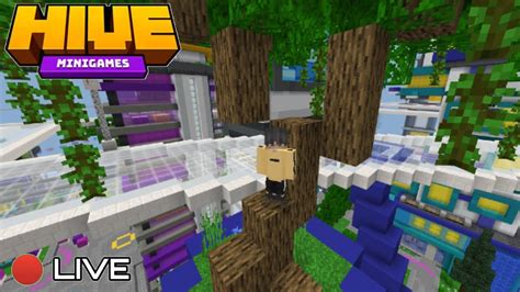 Playing Hive With Viewers Mcpe Youtube