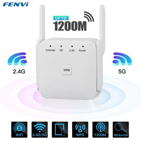 5ghz Ac1200 Wifi Repeater 1200mbps Router Wifi Extender Amplifier 2 4g 5ghz Wi Fi Signal Booster