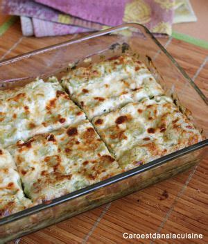 Lasagnes de ravioles de Royans aux épinards et au comté Caro est dans