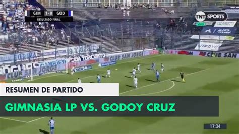 Resumen De Gimnasia Lp Vs Godoy Cruz 1 0 Fecha 8 Superliga