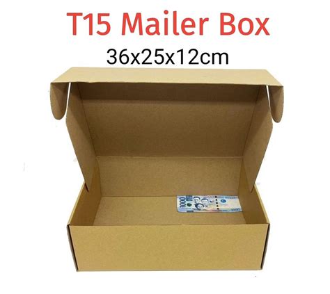 Corrugated Mailer Box T15 36x25x12cm Set Of 10 Pcs Lazada PH