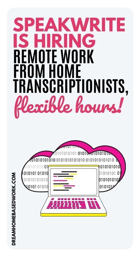 Flexible Transcription Jobs Work From Home