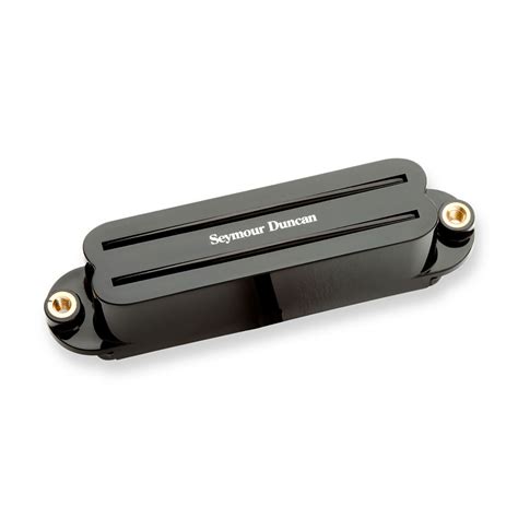 Seymour Duncan Shr 1b Hot Rails Strat Bridge Single Coil Sized Humbucker Black Glued To Music