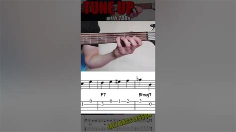 Tune Up Walking Bass Etude From Walking Jazz Standards 25 Youtube