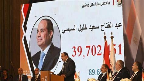 El General Golpista Al Sisi Gana Por Tercera Vez Las Elecciones