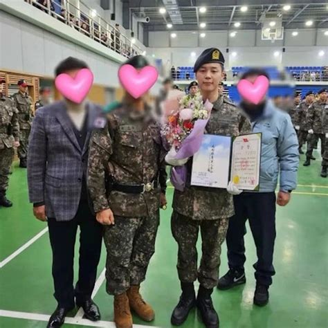 Bts Jimin Receives Commendation As Top Trainee Of Military Unit And His