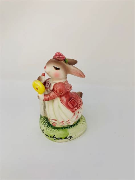 Avon Bunny Precious Moments Collection Avon Figurines Vintage Avon