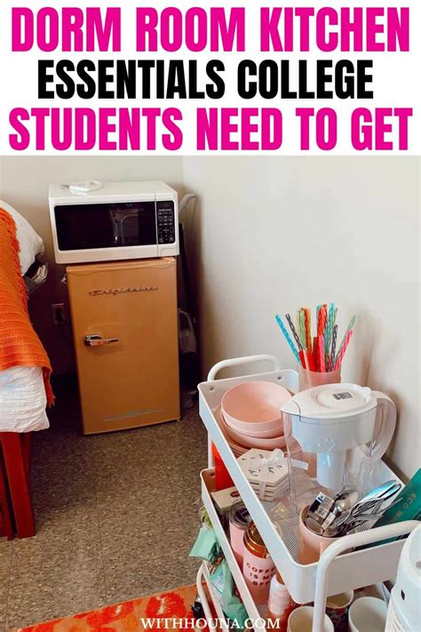 16 The Best Dorm Room Kitchen Essentials You Have To Get With Houna