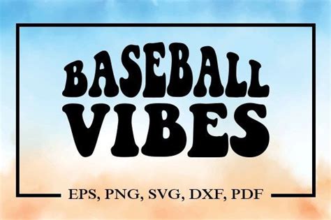 Baseball Vibes Svg Graphic By Creative Kdp Creative Fabrica