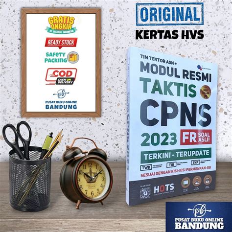 Jual Buku Modul Resmi Taktis Cpns 2023 Fr Soal Asli Terkini Terupdate