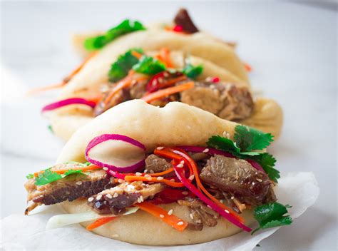 Barbecue Pork Belly Steamed Buns Gua Bao G Day Souffl