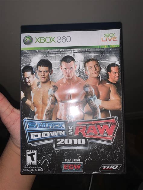 My Custom Wwe Smackdown Vs Raw 2010 Cover Wwegames