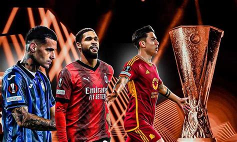 Sorteggio Europa League Milan Roma Subito Derby Italiano Atalanta