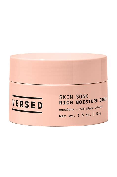 Versed Skin Soak Rich Moisture Cream Revolve