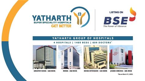 Listing Ceremony Of Yatharth Hospital Trauma Care Services Ltd At Bse