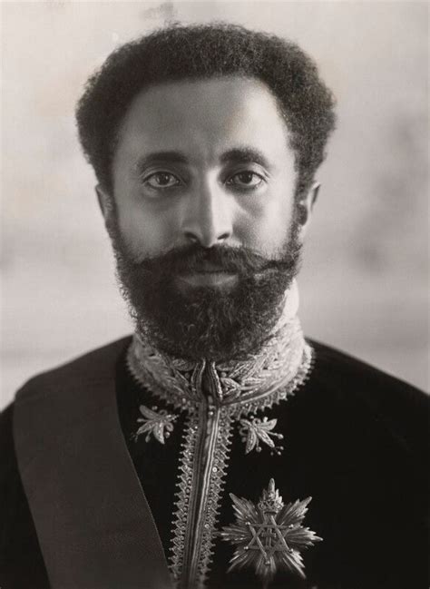 Haile Selassie I, Emperor of Ethiopia Portrait Print – National Portrait Gallery Shop