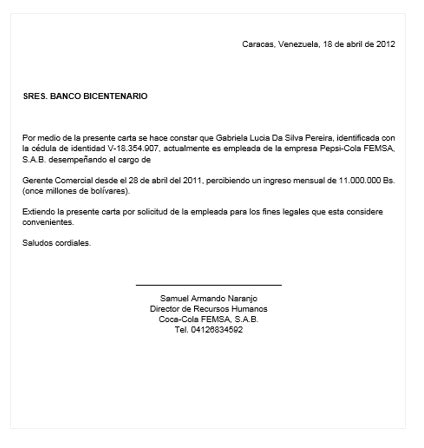 Certificado De Trabajo Modelo En Word Actualizado Enero Sexiz Pix