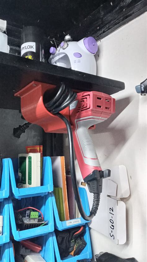 Heat Gun Holder By Nicasio Nicklaus Download Free Stl Model