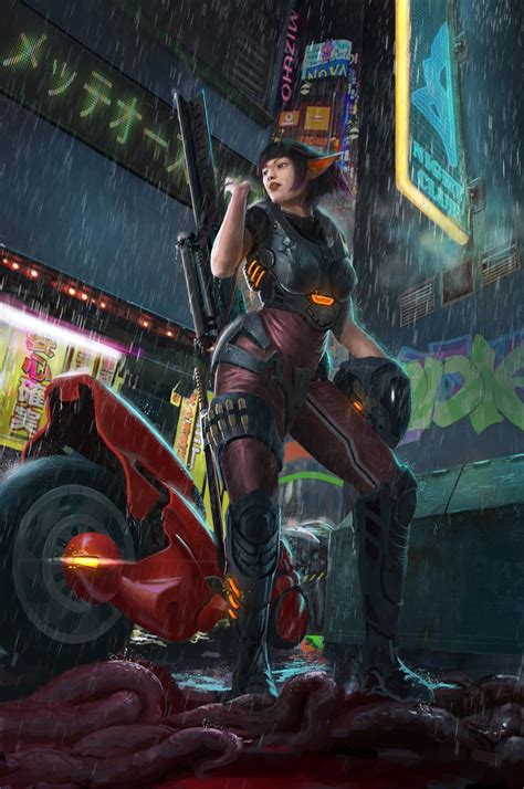 Neo Tokyo, Carl Van Laguun on ArtStation at https://www.artstation.com ...