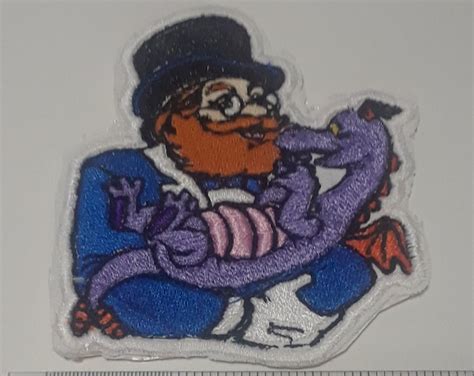 Epcot Dreamfinder Figment Tribute Patch Iron On Disney World