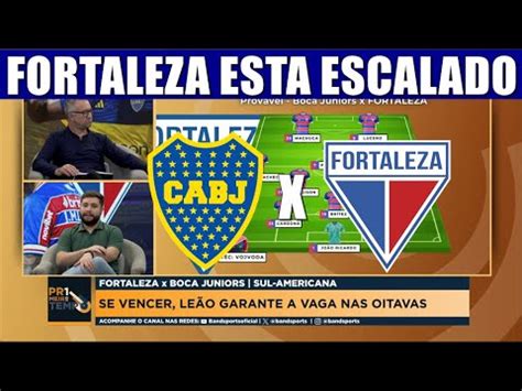 BOCA JUNIORS X FORTALEZA LEÃO ESTA ESCALADO PARA A PARTIDA PELA SUL