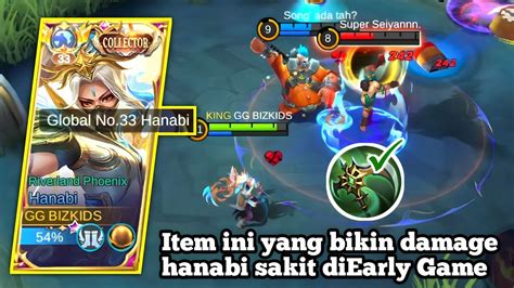 Item Corrosion Emang Build Wajib Hanabi Di Early Game Damage Nya Sakit