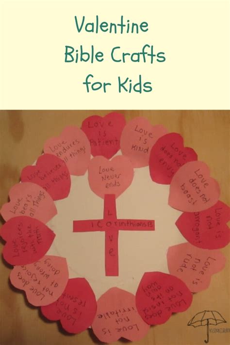 Valentines Day Bible Crafts For Sunday School