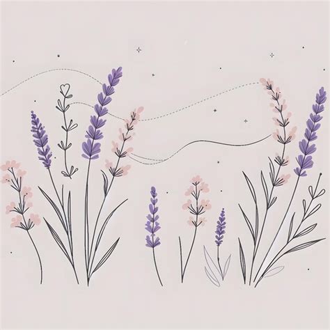 Premium Photo Lavender Flower Bouquet Lavender Branches