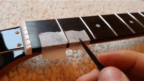 Easy Tutorial Fix Sharp Fret Ends Youtube