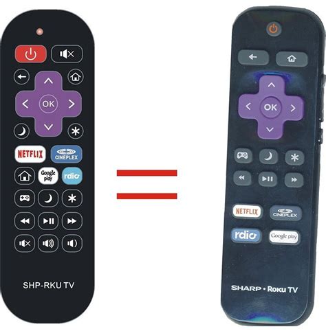 Vinabty New Replaced Remote Control Fit For Sharp Ro Ku Ready Tv Lc